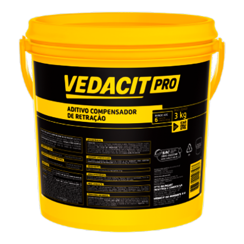 VEDACIT PRO Aditivo Compensador de Retração - 3 KG